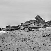 Buy canvas prints of Old Sea Defenses  by Jon Fixter