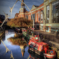 Buy canvas prints of Empowerment Reflection in  Lincoln by Jon Fixter