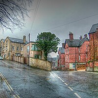 Buy canvas prints of Dury Lane to Spring Hill in Lincoln  by Jon Fixter