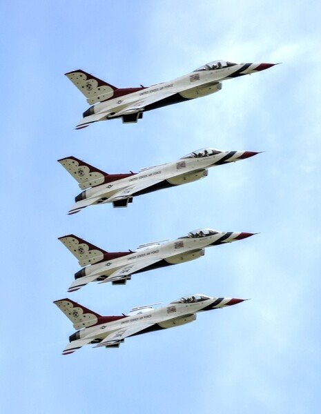 Thunderbirds Stack tower Picture Board by Jon Fixter