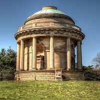 Buy canvas prints of The Mausoleum  by Jon Fixter