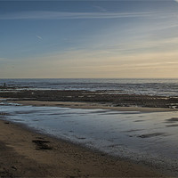 Buy canvas prints of Low tide shoreline by Ian Johnston  LRPS