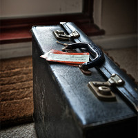 Buy canvas prints of Another suitcase in another hall..... by Ian Johnston  LRPS