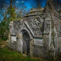 Buy canvas prints of The Old Graveyard by Ian Johnston  LRPS