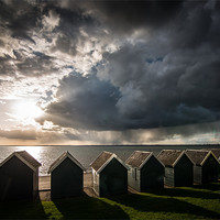 Buy canvas prints of Watching the Approaching Storm by Ian Johnston  LRPS