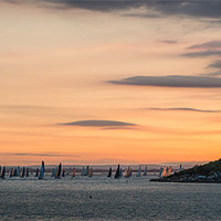 Buy canvas prints of Round the Island race 2013 by Ian Johnston  LRPS