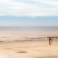 Buy canvas prints of Romancing the Beach by Ian Johnston  LRPS