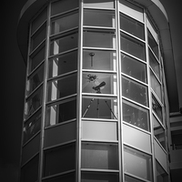 Buy canvas prints of The Watching Tower by Ian Johnston  LRPS