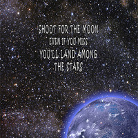 Buy canvas prints of Shoot for the Moon by iphone Heaven