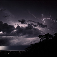 Buy canvas prints of Night Storm by 