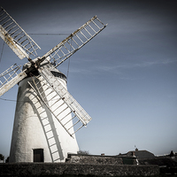 Buy canvas prints of Ballycopeland Windmill by Anne Whiteside