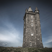 Buy canvas prints of Scrabo Tower by Anne Whiteside