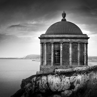 Buy canvas prints of Mussenden Temple by Anne Whiteside