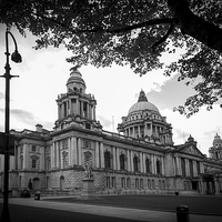 Buy canvas prints of City Hall Belfast by Anne Whiteside