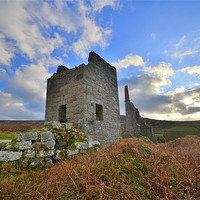 Buy canvas prints of Cornwall: Carn Galver Mine by Rob Parsons