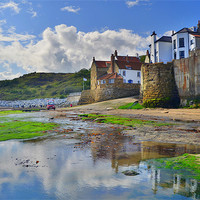 Buy canvas prints of Yorkshire: Robin Hoods Bay by Rob Parsons