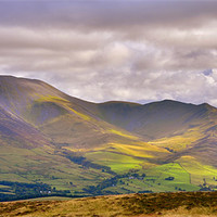 Buy canvas prints of The Lake District: Skiddaw by Rob Parsons