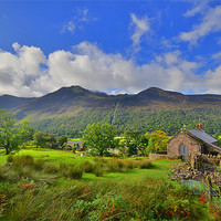Buy canvas prints of The Lake District: Buttermere Church by Rob Parsons