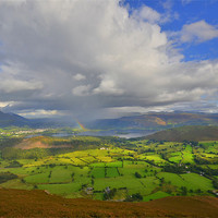 Buy canvas prints of The Lake District: Storm Cloud by Rob Parsons