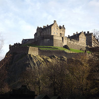 Buy canvas prints of Edinburgh Castle by Sam Anderson
