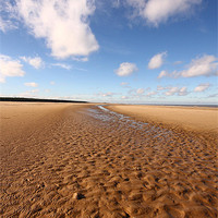 Buy canvas prints of Holkham Beach by Ian Rolfe
