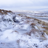 Buy canvas prints of  Upper Teesdale in Snow by Rob Smith