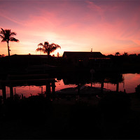Buy canvas prints of Florida sunset by Alan Flatman