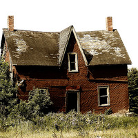 Buy canvas prints of Derelict Farm by Mary Lane