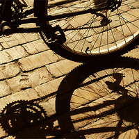 Buy canvas prints of Bike Bits by Mary Lane