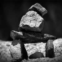 Buy canvas prints of Inukshuk by Mary Lane