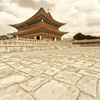 Buy canvas prints of Changdeokgung by Mary Lane