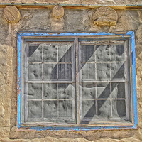 Buy canvas prints of Adobe Window by Mary Lane