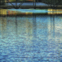 Buy canvas prints of Pawtucket Canal by Mary Lane