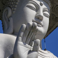 Buy canvas prints of Buddha by Mary Lane