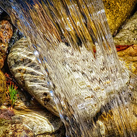 Buy canvas prints of Water Fall by Mary Lane
