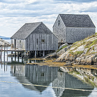 Buy canvas prints of Peggys Cove by Mary Lane
