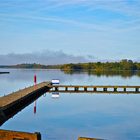 Buy canvas prints of Muckross Jetty Kesh Co Fermanagh by Kim McDonell