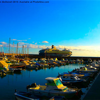 Buy canvas prints of San Sebastián de La Gomera by Kim McDonell