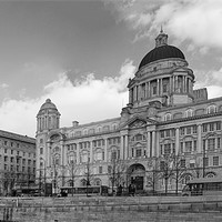 Buy canvas prints of Liverpool Pier Head by Phillip Orr