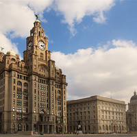 Buy canvas prints of Liverpool Pier Head by Phillip Orr