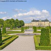 Buy canvas prints of Drottningholm Palace by Joanna Kulawiak