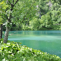 Buy canvas prints of Plitvice Lakes National Park in Croatia by Joanna Kulawiak