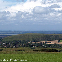 Buy canvas prints of Purbeck Panorama by Mike Streeter