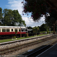 Buy canvas prints of Buckfastleigh Station by Mike Streeter