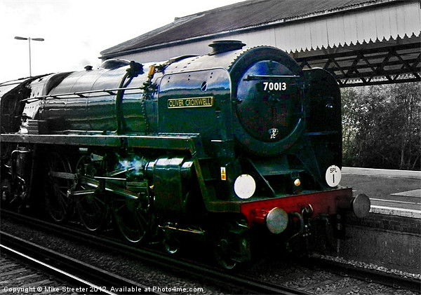 Oliver Cromwell Picture Board by Mike Streeter
