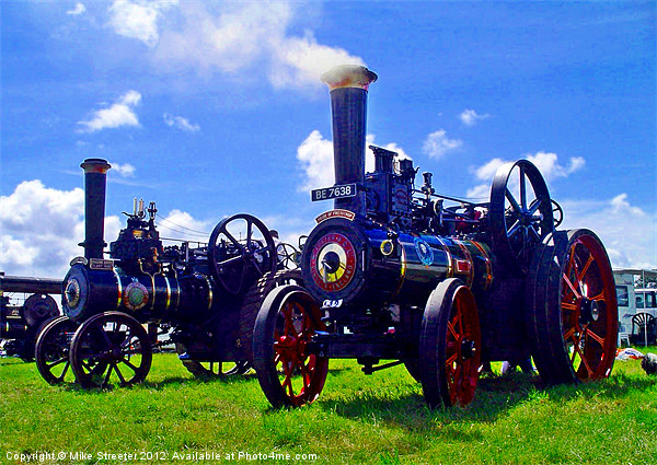 traction engines Picture Board by Mike Streeter