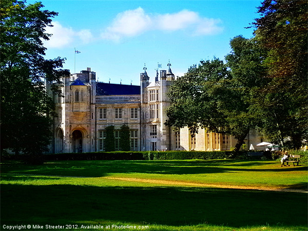 Highcliffe Castle Picture Board by Mike Streeter