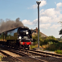 Buy canvas prints of  Dorset Coast Express by Mike Streeter