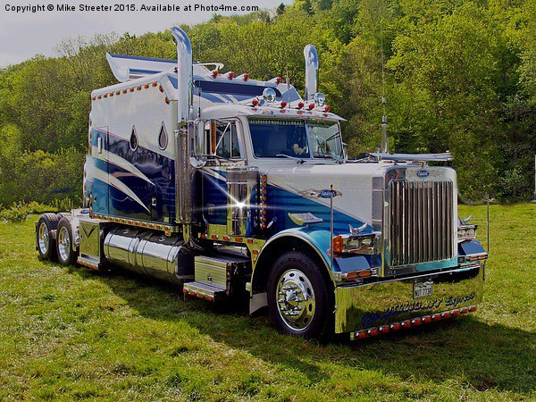  American Heavy Haulage Picture Board by Mike Streeter
