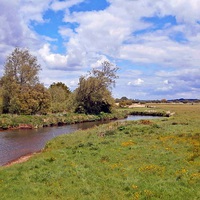 Buy canvas prints of  The River Frome 3 by Mike Streeter